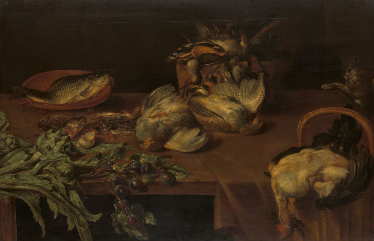 Stillleben mit Wildgeflügel von Alexander Adriaenssen