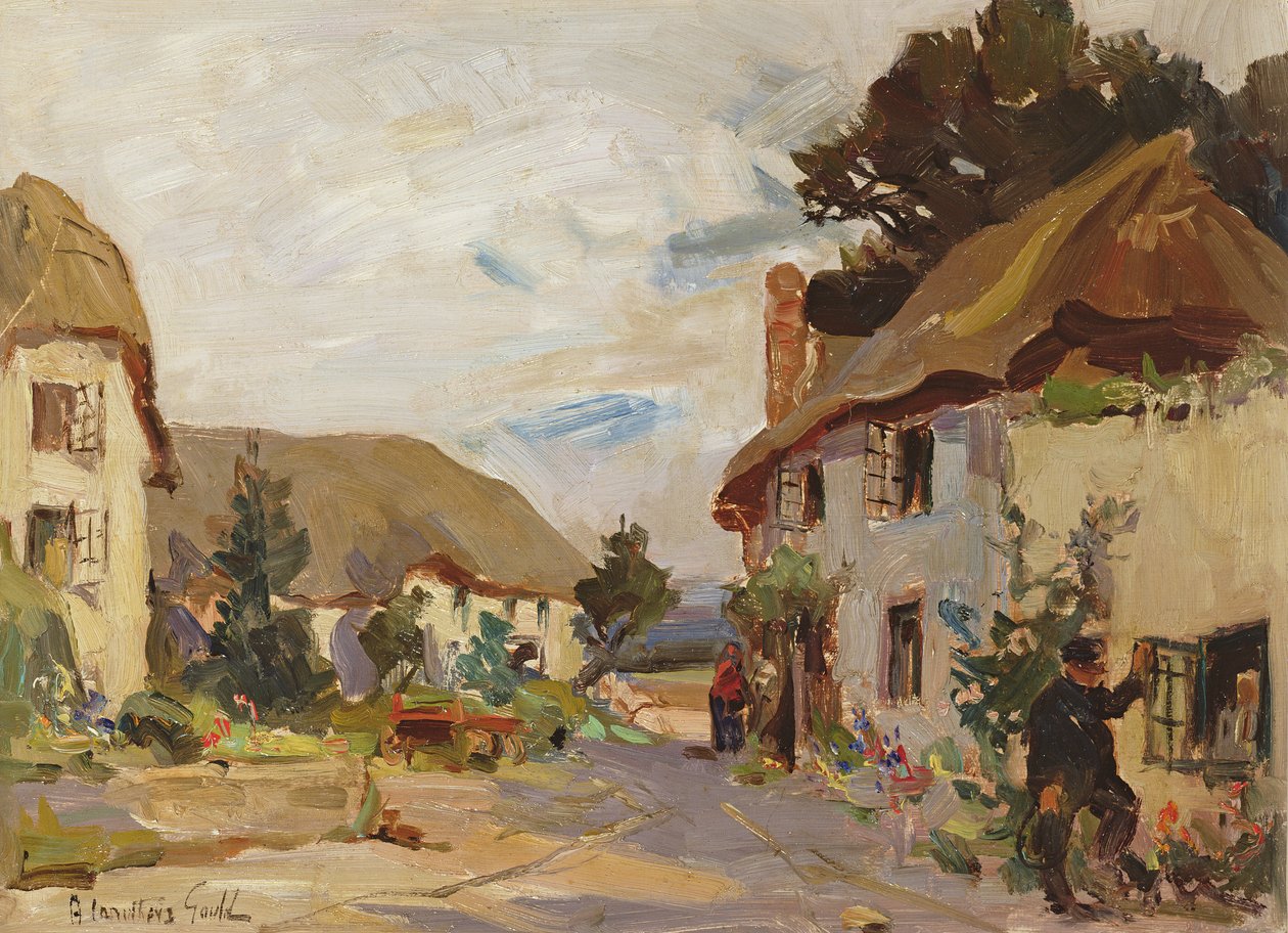 Das Gespräch der Dorfbewohner von Alexander Carruthers Gould