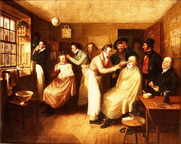 Barbierladen von Alexander Carse
