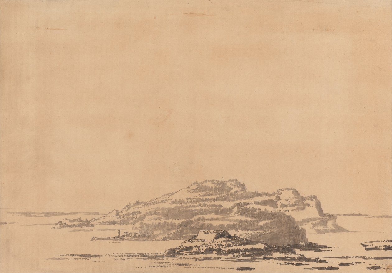 Fantastische Landschaft von Alexander Cozens