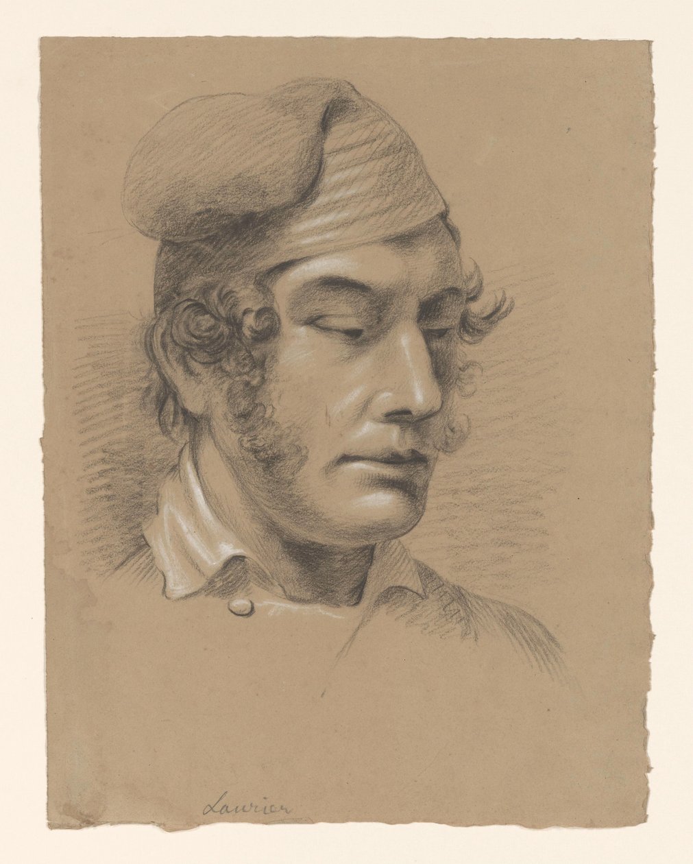 Kopf eines Mannes, nach rechts von Alexander Cranendoncq