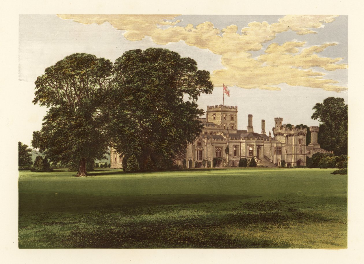 Elton Hall, Northamptonshire, England von Alexander Francis (after) Lydon