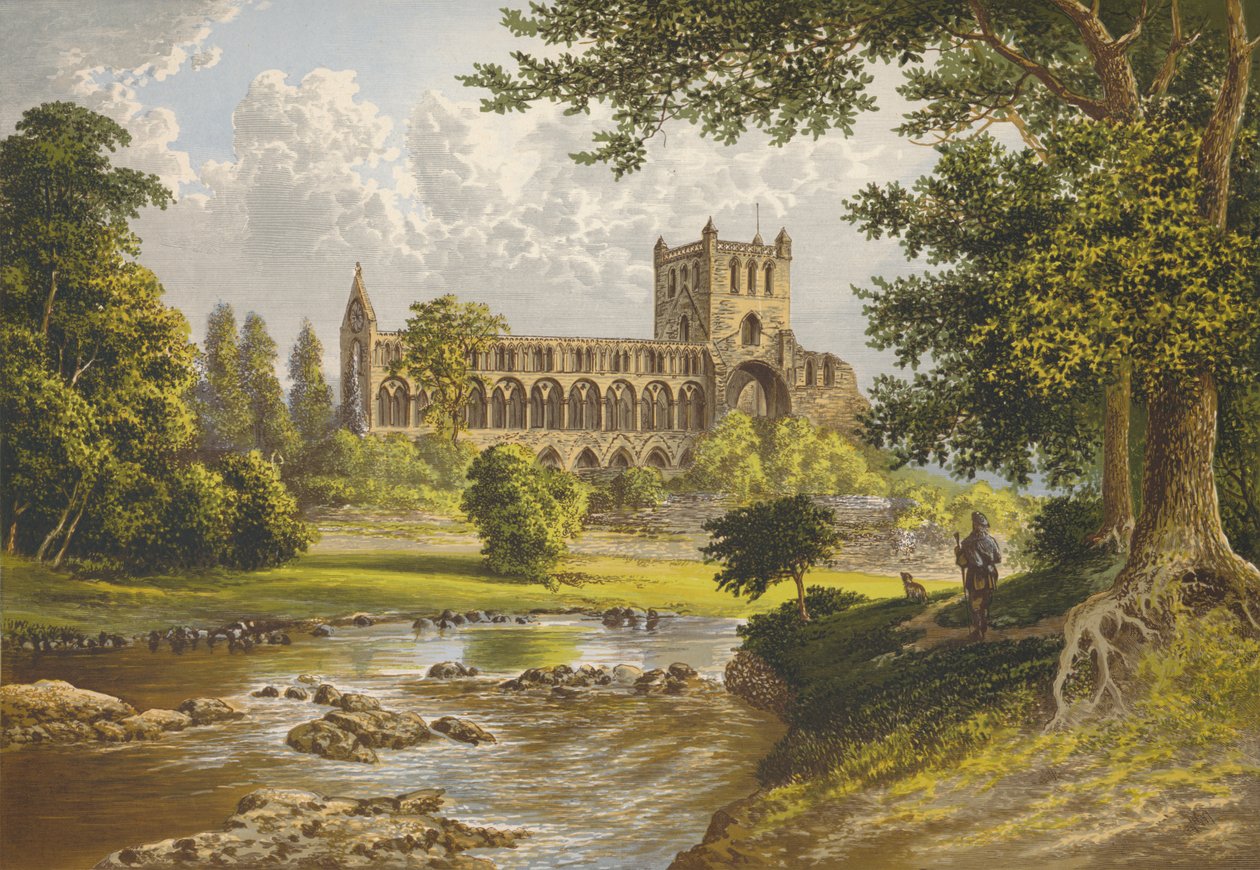 Jedburgh Abbey von Alexander Francis Lydon