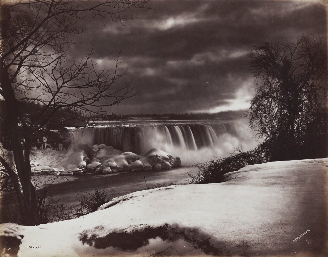 Niagarafälle, 1860er Jahre von Alexander Henderson
