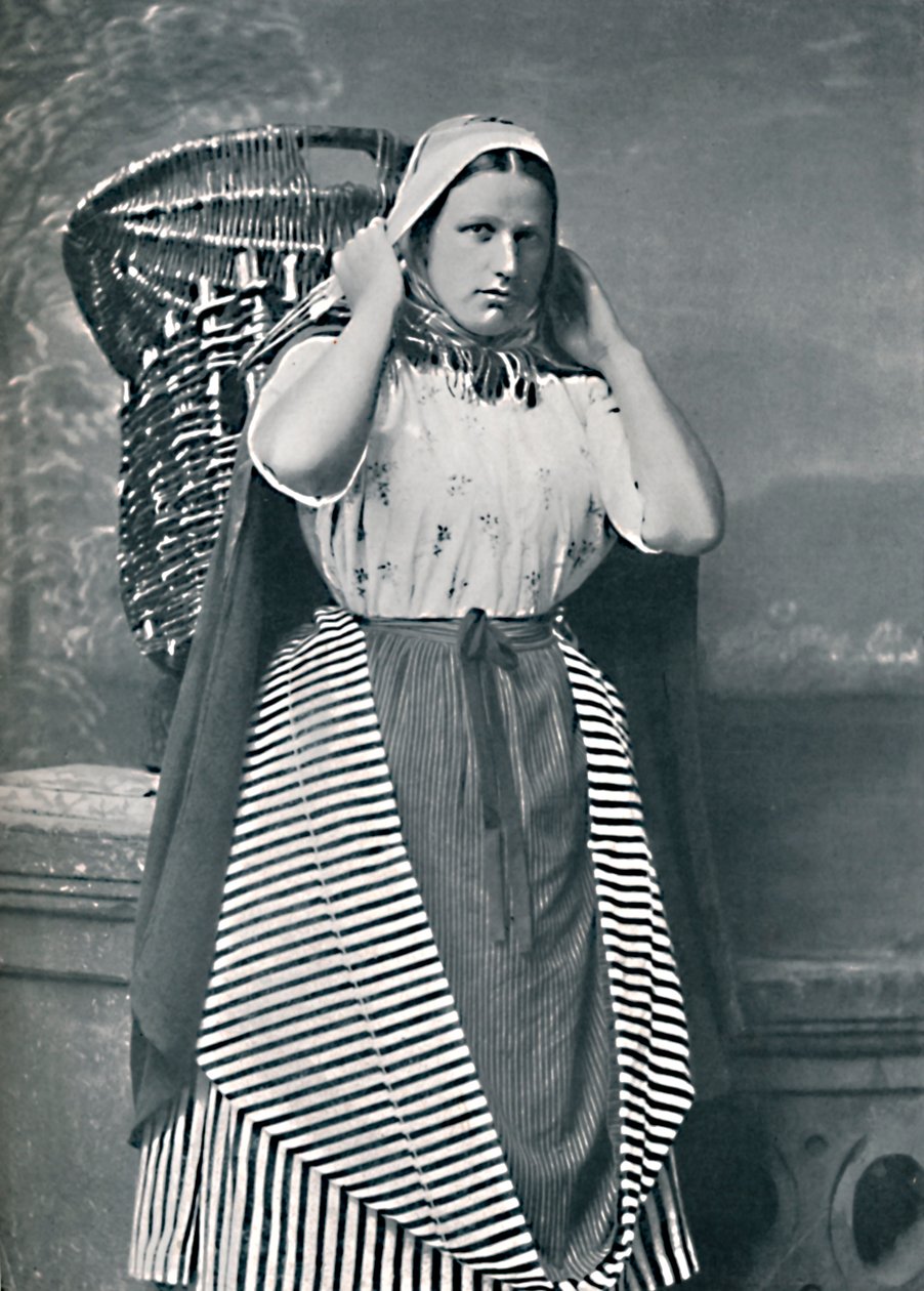 Eine Fischfrau aus Newhaven, Schottland, 1912 von Alexander Inglis