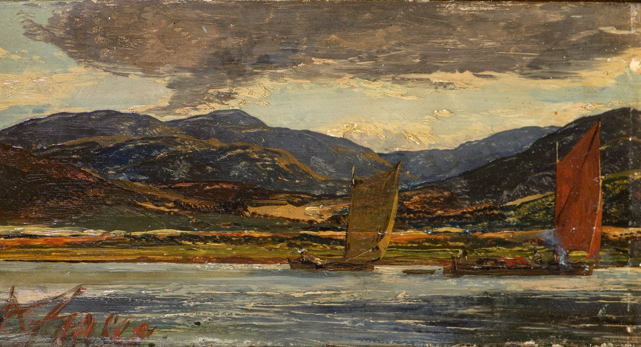 Flusslandschaft von Alexander Jnr. Fraser