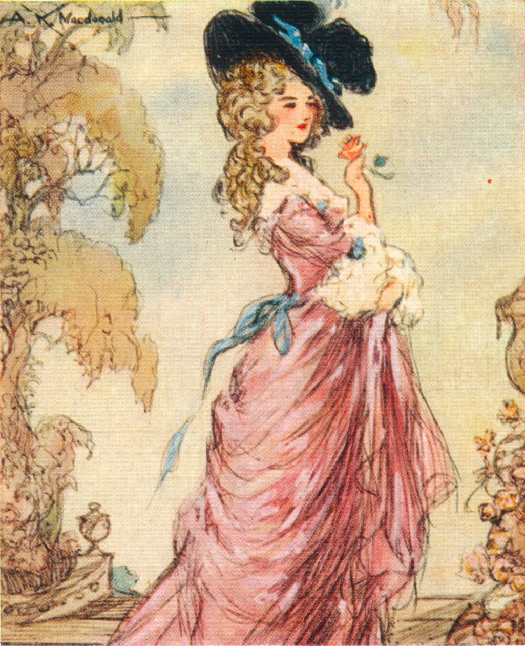 Georgiana, Herzogin von Devonshire, 1937 von Alexander K. MacDonald