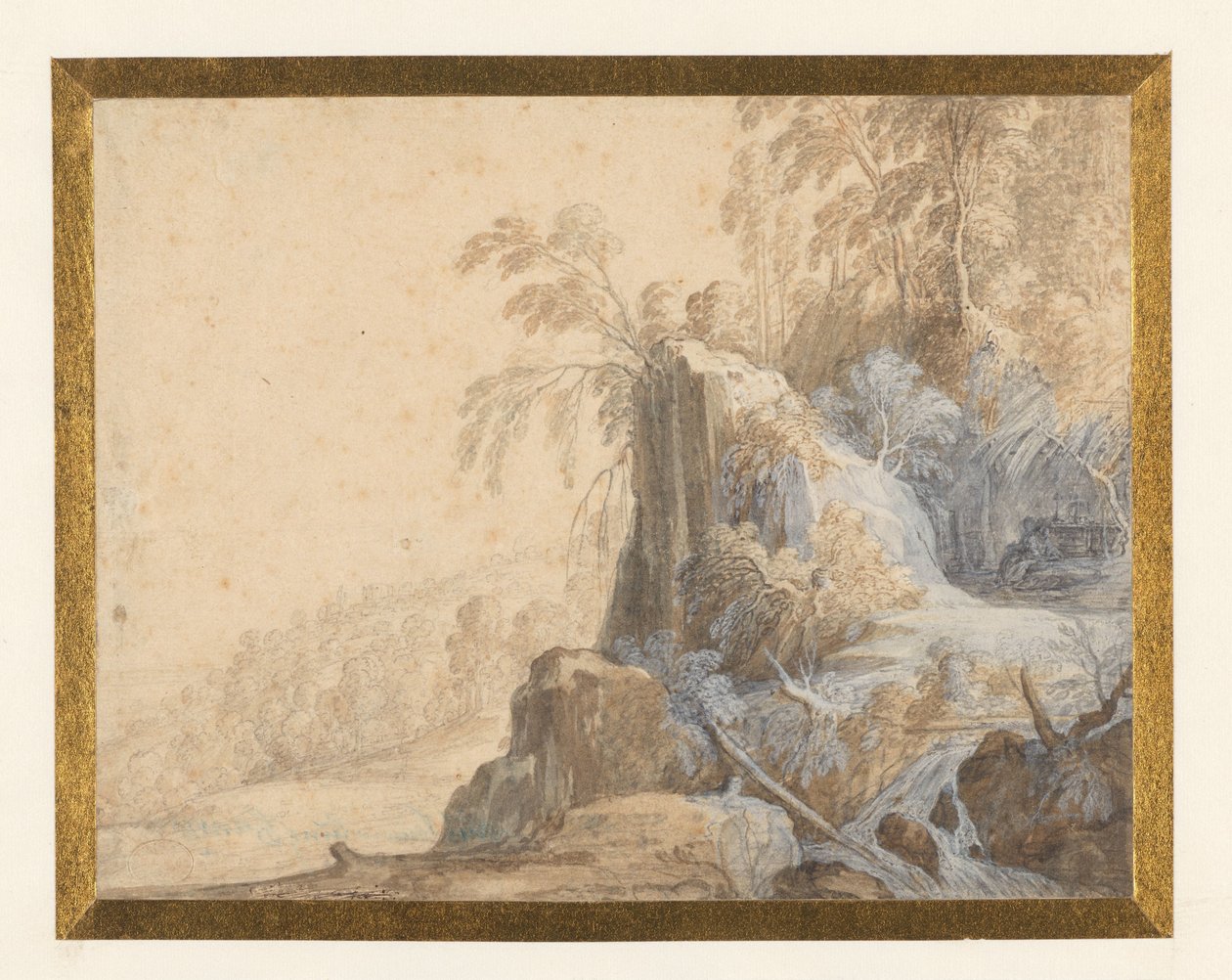 Landschaft mit einem Einsiedler von Alexander Keirincx