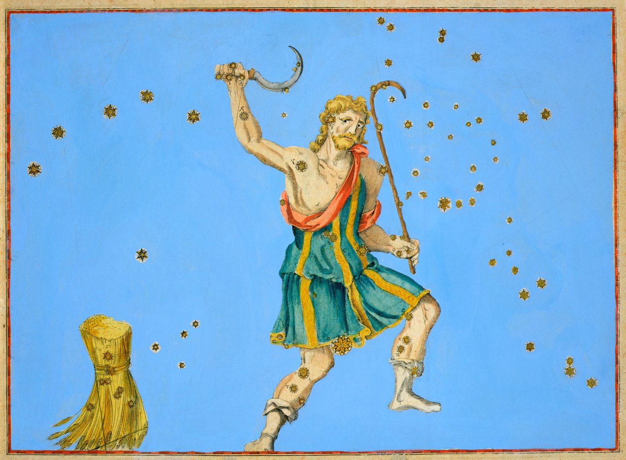 Sternbild Bootes, 1603 von Alexander Mair