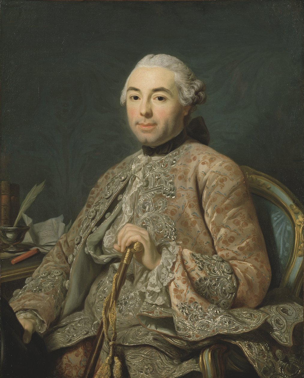 Baron de Neubourg-Cromière, ca. 1756 von Alexander Roslin