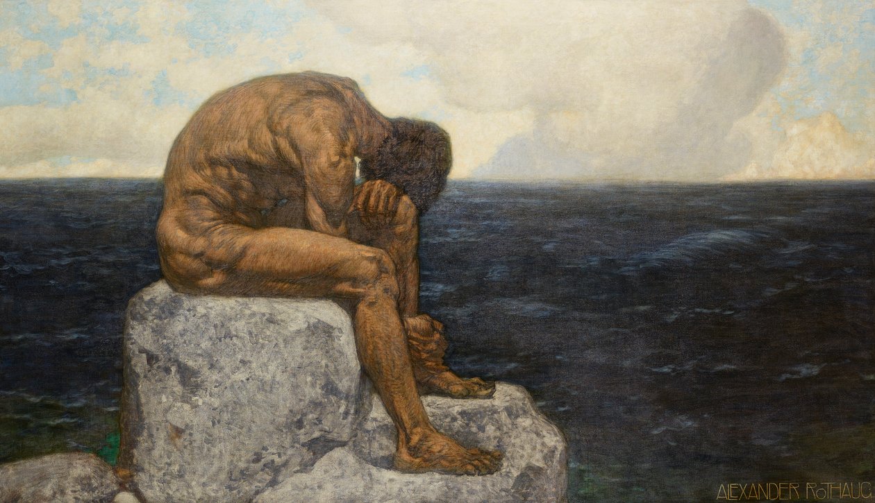 Odysseus (Sehnsucht nach der Heimat) von Alexander Rothaug