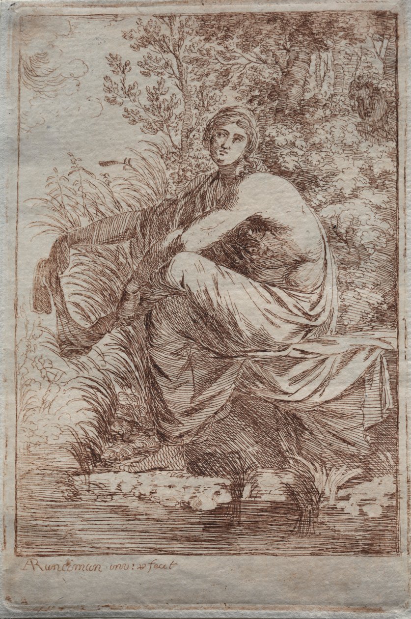 Musidora, ca. 1775 von Alexander Runciman