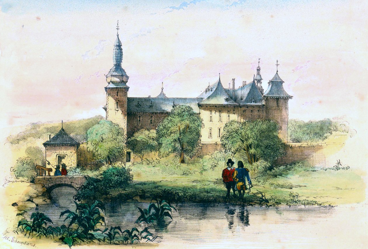 Kasteel Geulle von Alexander Schaepkens