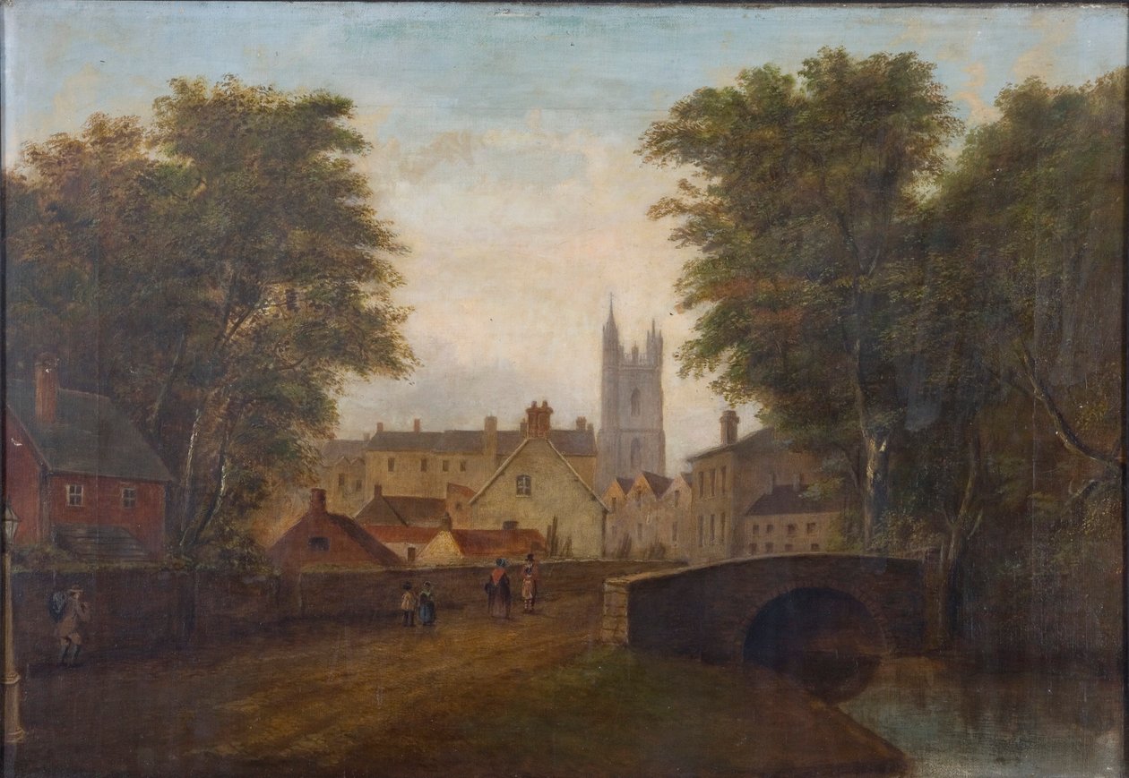 Cardiff von der Nordstraße, ca. 1784 von Alexander Wilson