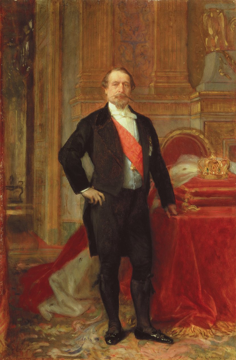 Napoleon III., ca. 1865 von Alexandre Cabanel