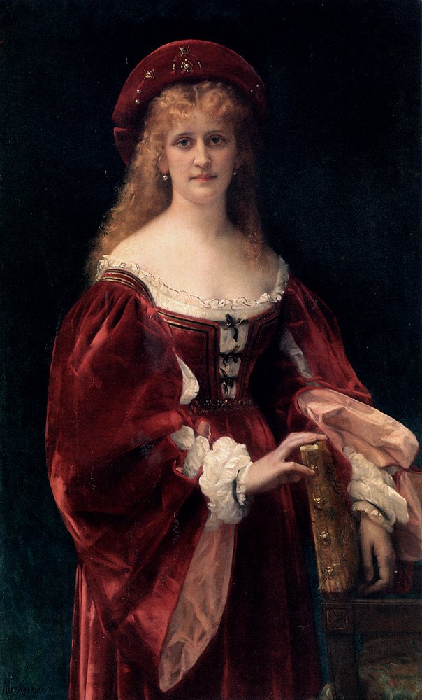 Patrizierin von Venedig von Alexandre Cabanel