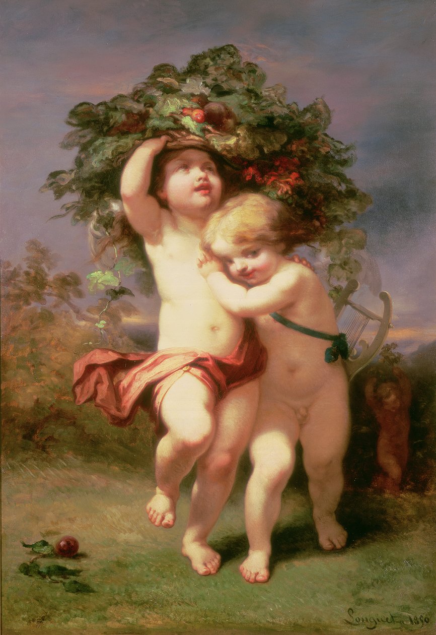 Rückkehr vor dem Sturm, 1850 von Alexandre Marie Longuet