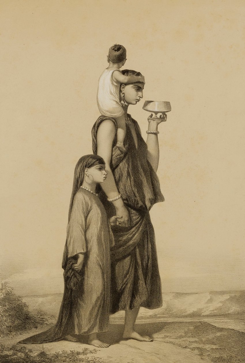 Eine Fellachenfrau von Alexandre Bida