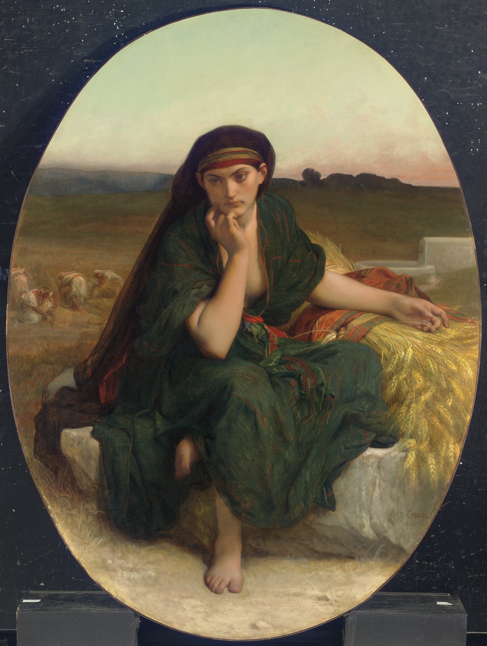 Ruth kehrt von den Feldern zurück von Alexandre Cabanel