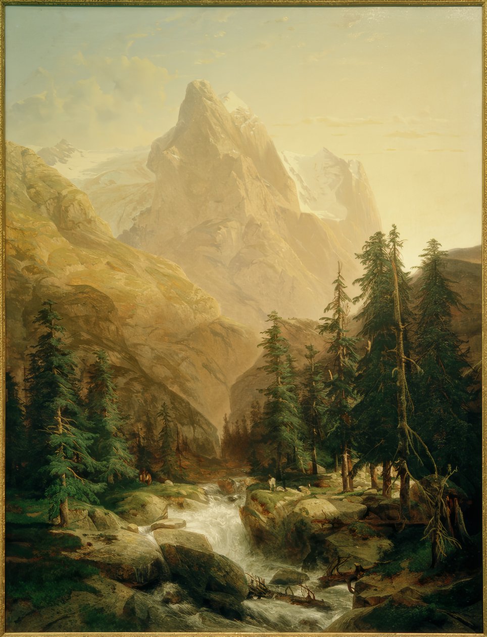 Wetterhorn von Alexandre Calame