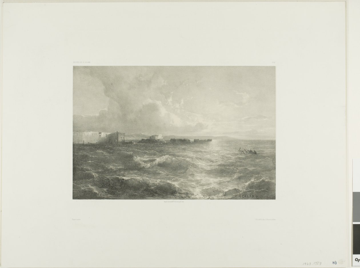 Pozzuoli von Alexandre Calame