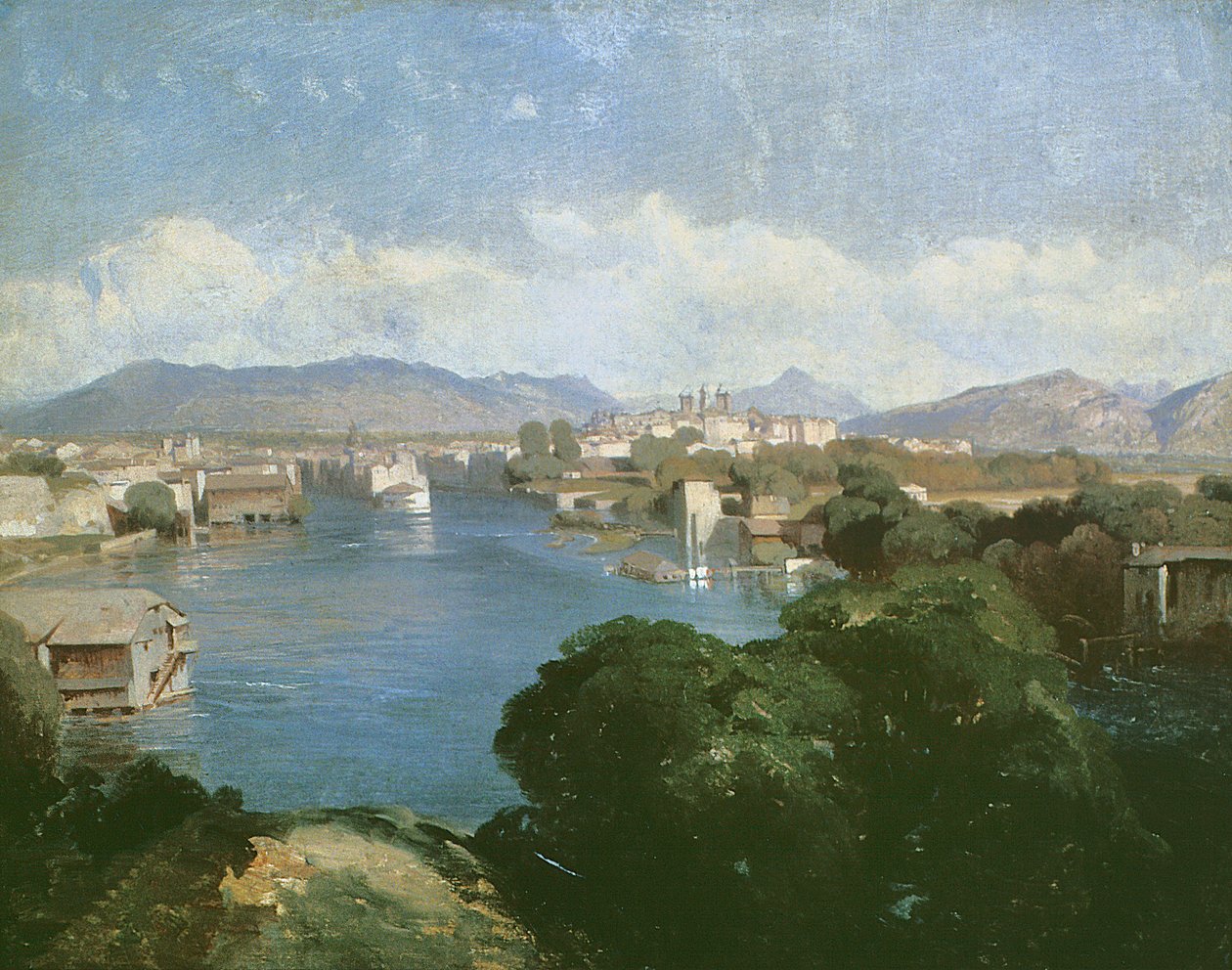 Saint-Jean-Sur, Genf von Alexandre Calame