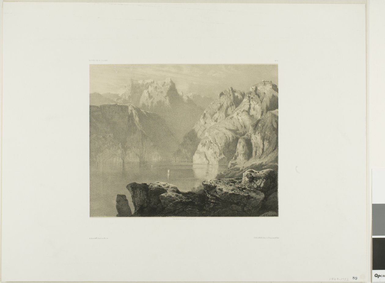 Vierwaldstättersee von Alexandre Calame