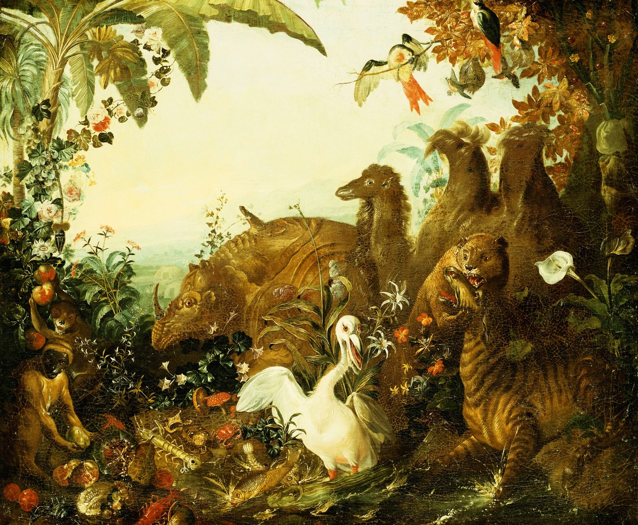 Eine Allegorie von Afrika von Alexandre Francois Desportes