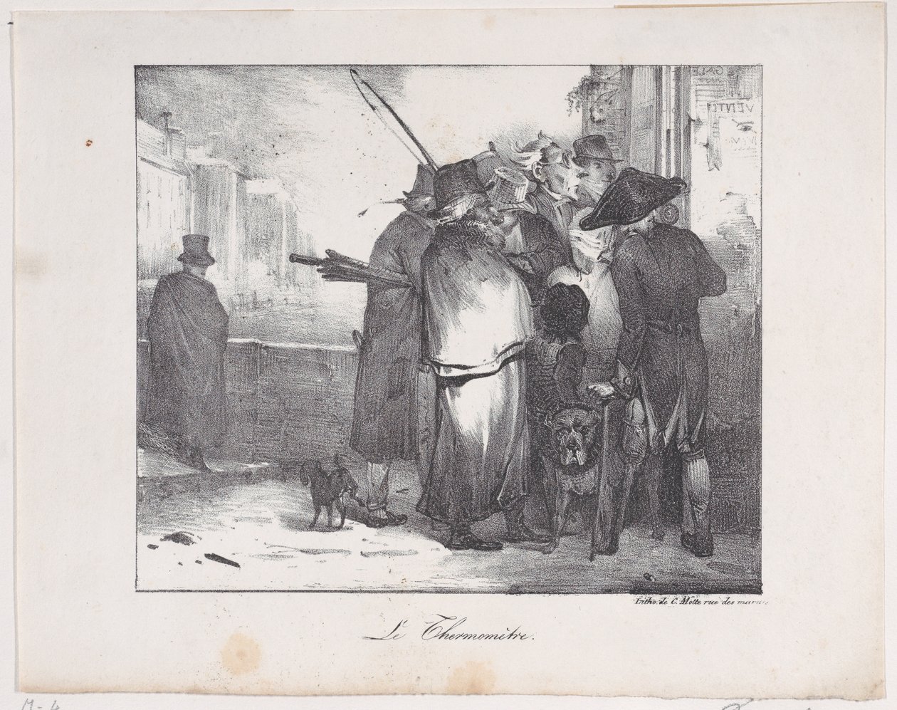 Das Thermometer von Alexandre Gabriel Decamps