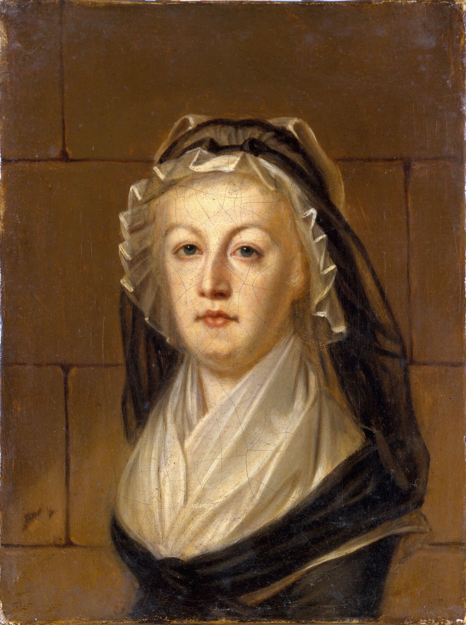 Marie Antoinette in der Conciergerie, ca. 1793 von Alexandre Kucharski