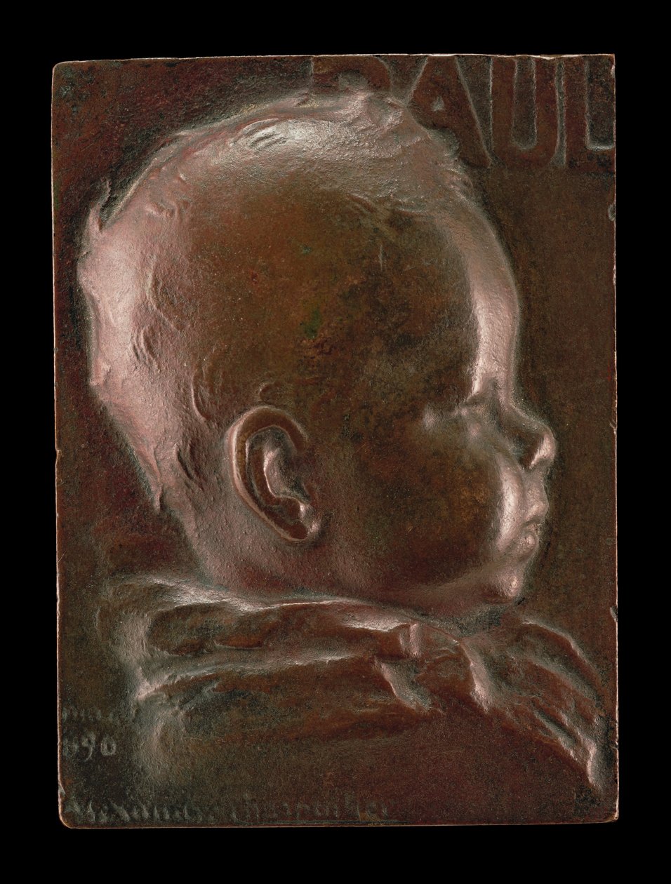 Paul Fierens, 1896 von Alexandre Louis Marie Charpentier