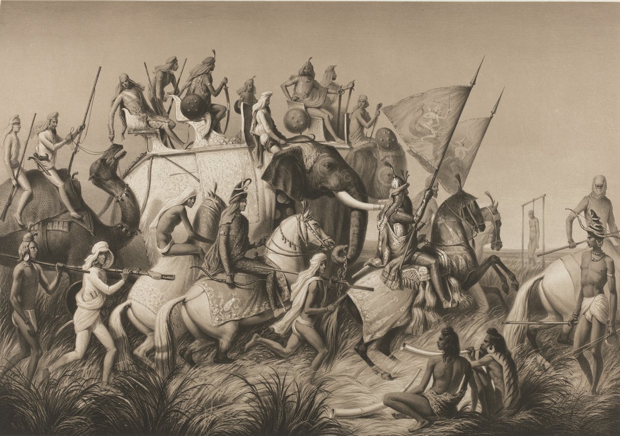 Reise durch Indien, 1845-1848 von Alexei Dmitriyevich Saltykov