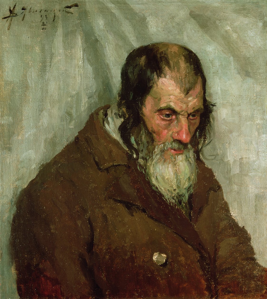 Der alte Jude, 1893 von Alexej von Jawlensky
