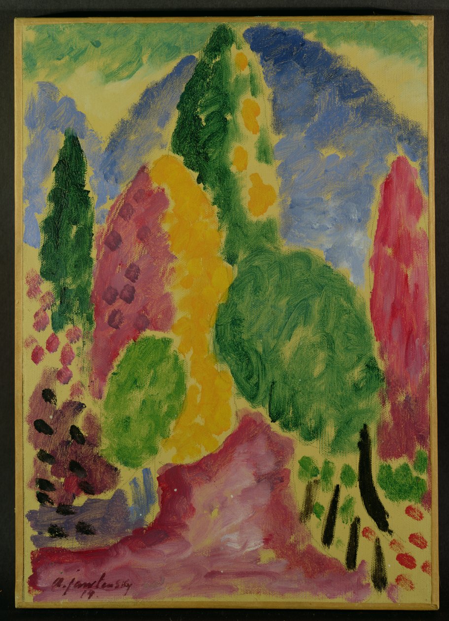 Variation, 1914 von Alexej von Jawlensky