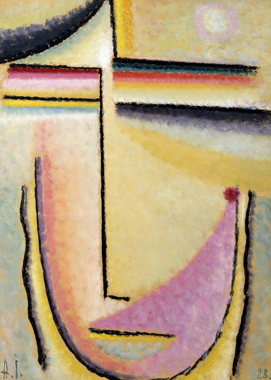 Abstrakter Kopf von Alexej von Jawlensky