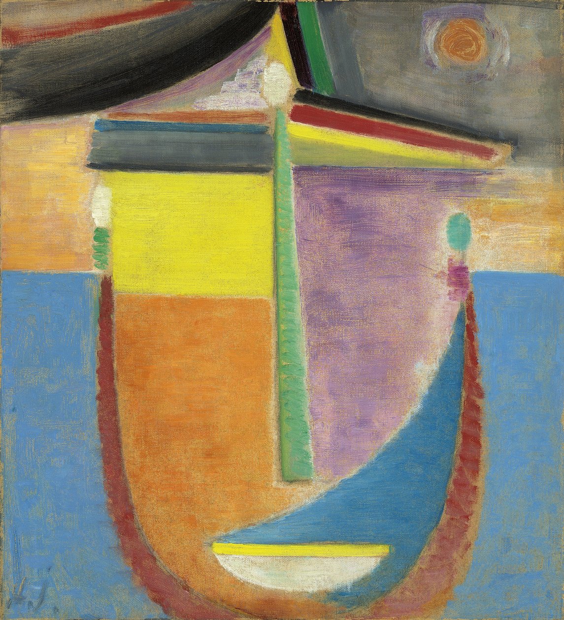 Abstrakter Kopf: Komposition, 1924 von Alexej von Jawlensky