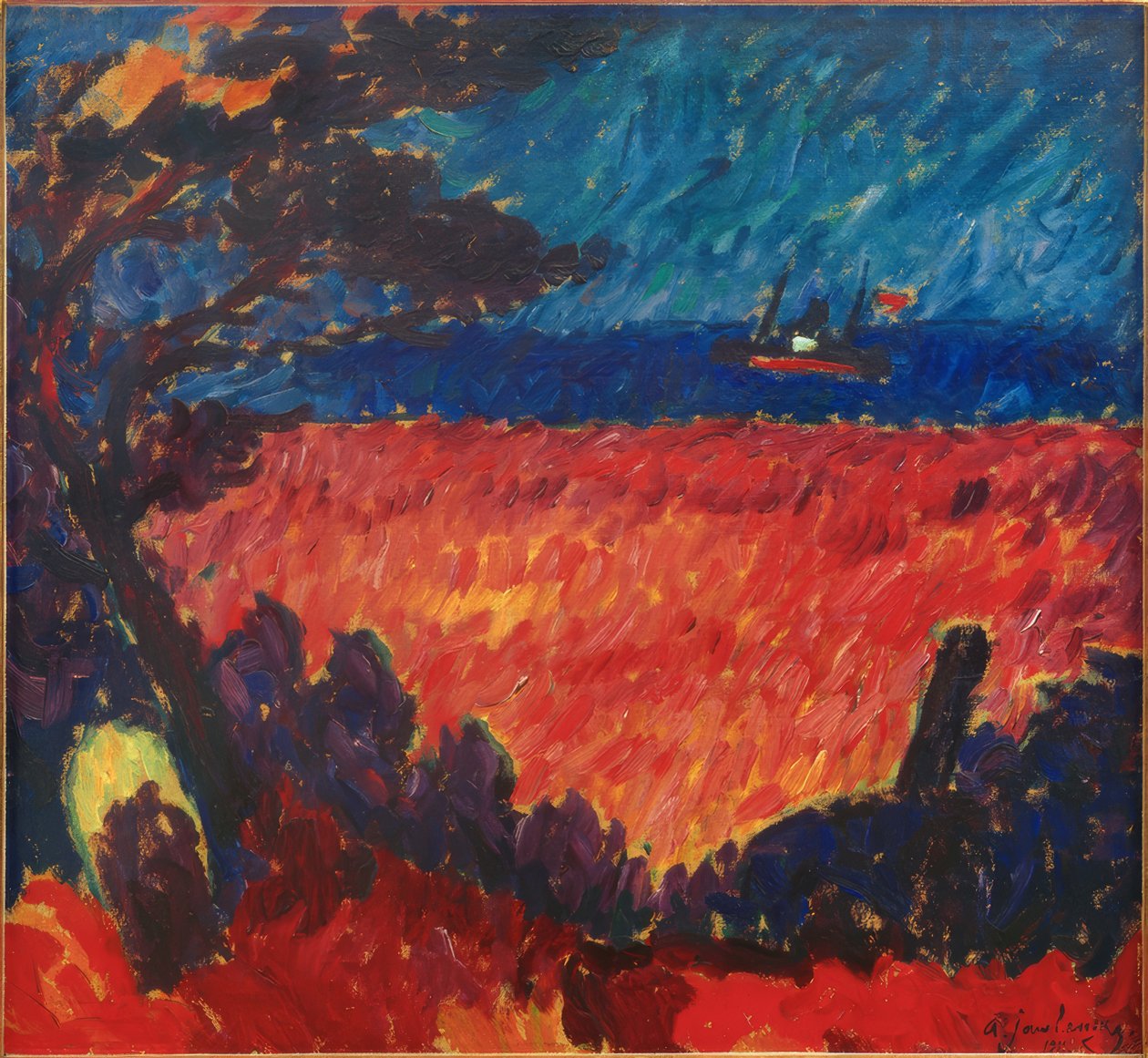An der Ostsee von Alexej von Jawlensky