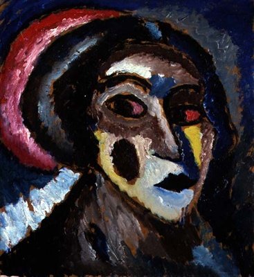 Porträt Klamm von Alexej von Jawlensky