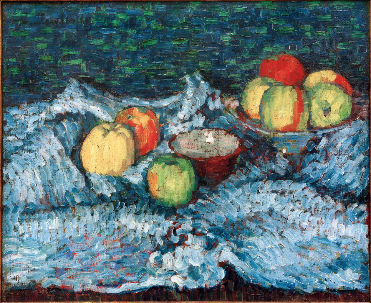Stillleben mit Äpfeln von Alexej von Jawlensky