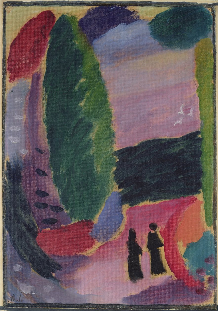 Variation, 1916-17 von Alexej von Jawlensky