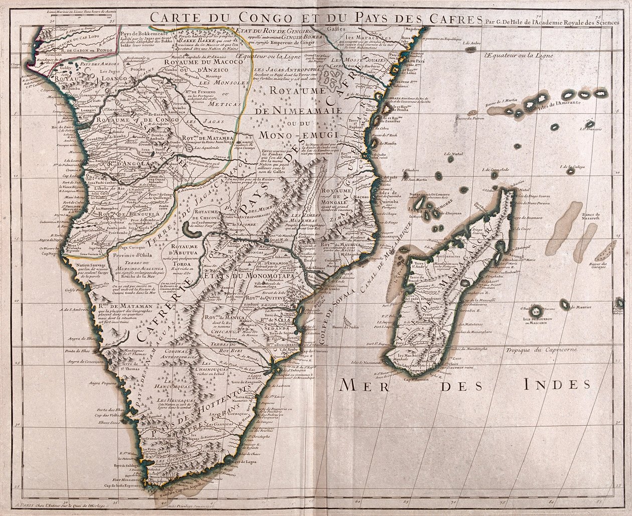 Kongo (Südafrika) von Alexis Hubert Jaillot