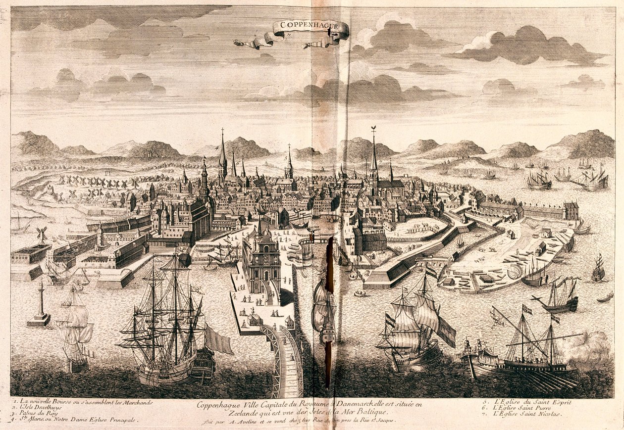 Kopenhagen, Dänemark - von A von Alexis Hubert Jaillot