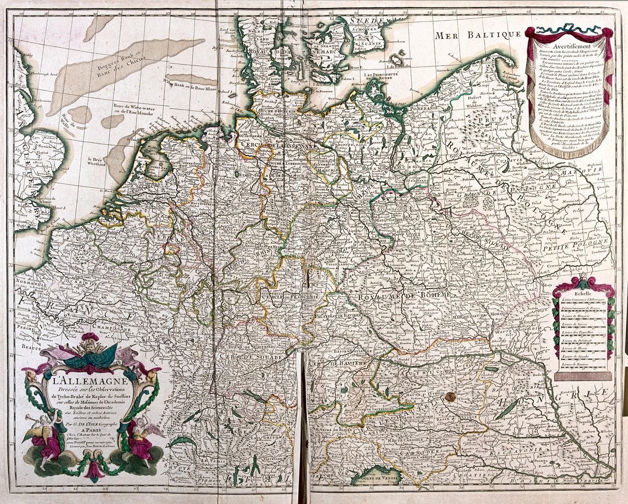 Deutschland von Alexis Hubert Jaillot