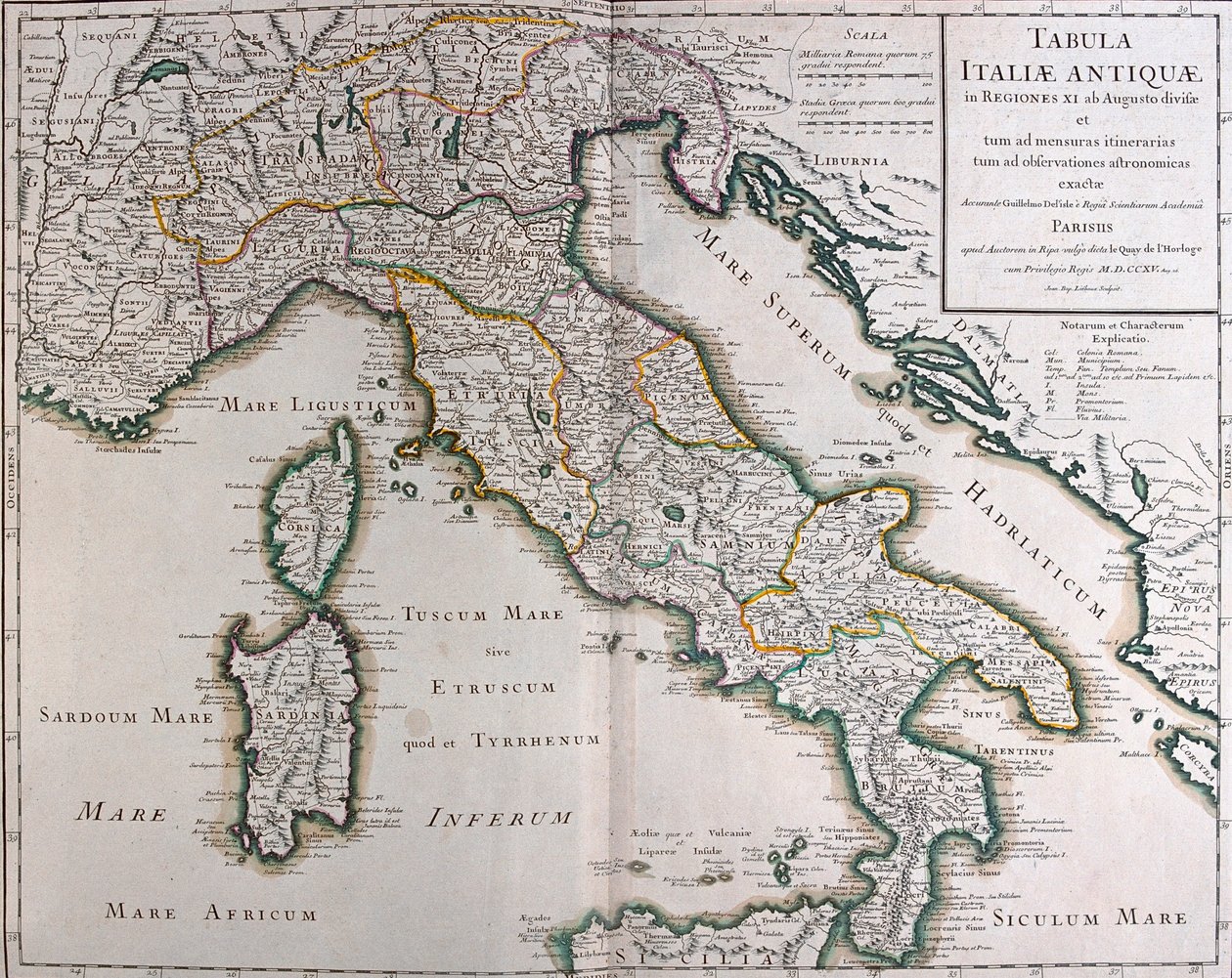 Italien - von A von Alexis Hubert Jaillot