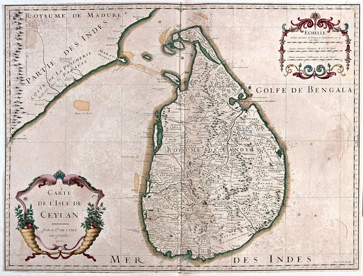 Sri Lanka - von A von Alexis Hubert Jaillot