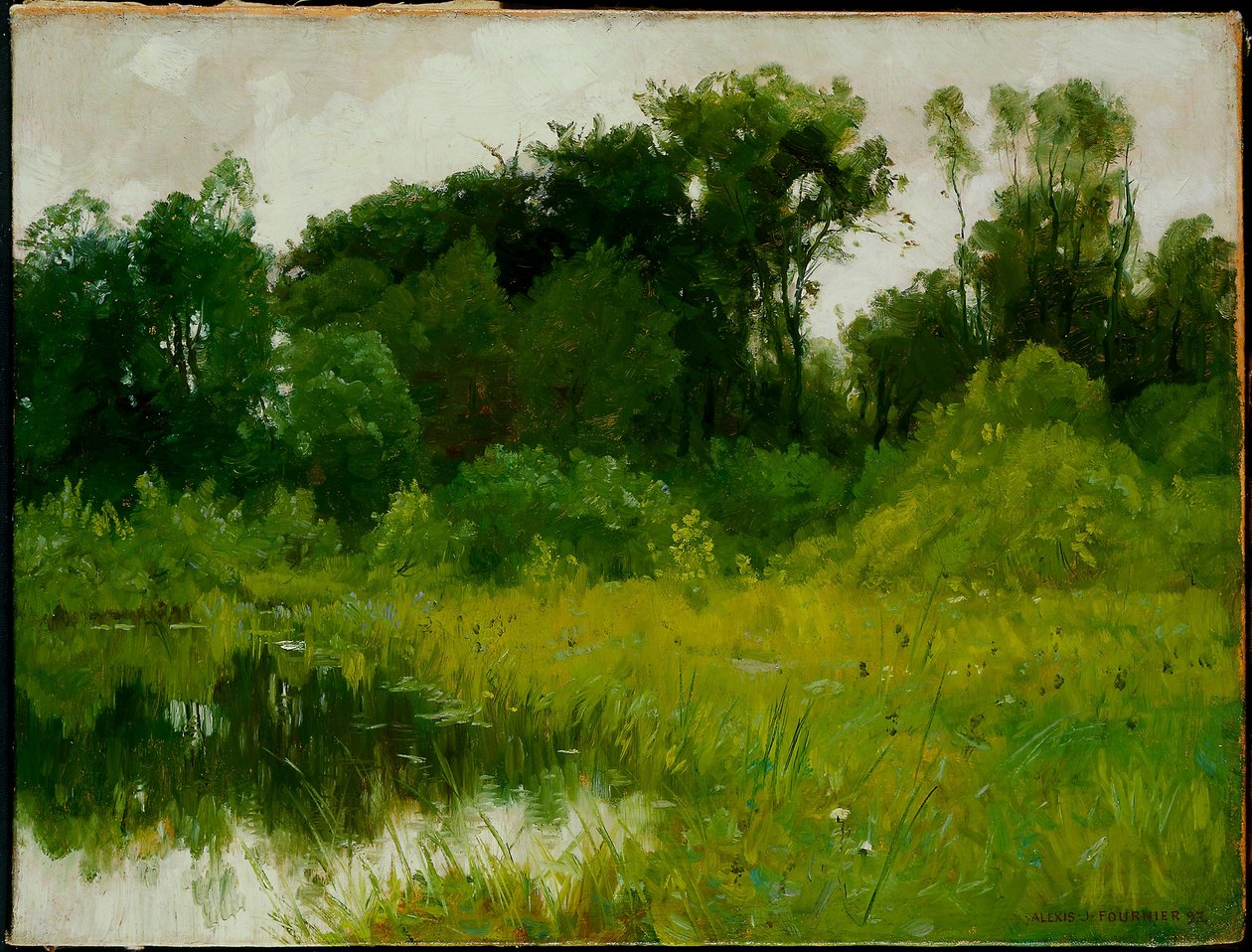 Nach dem Regen, am Minnehaha Creek von Alexis Jean Fournier