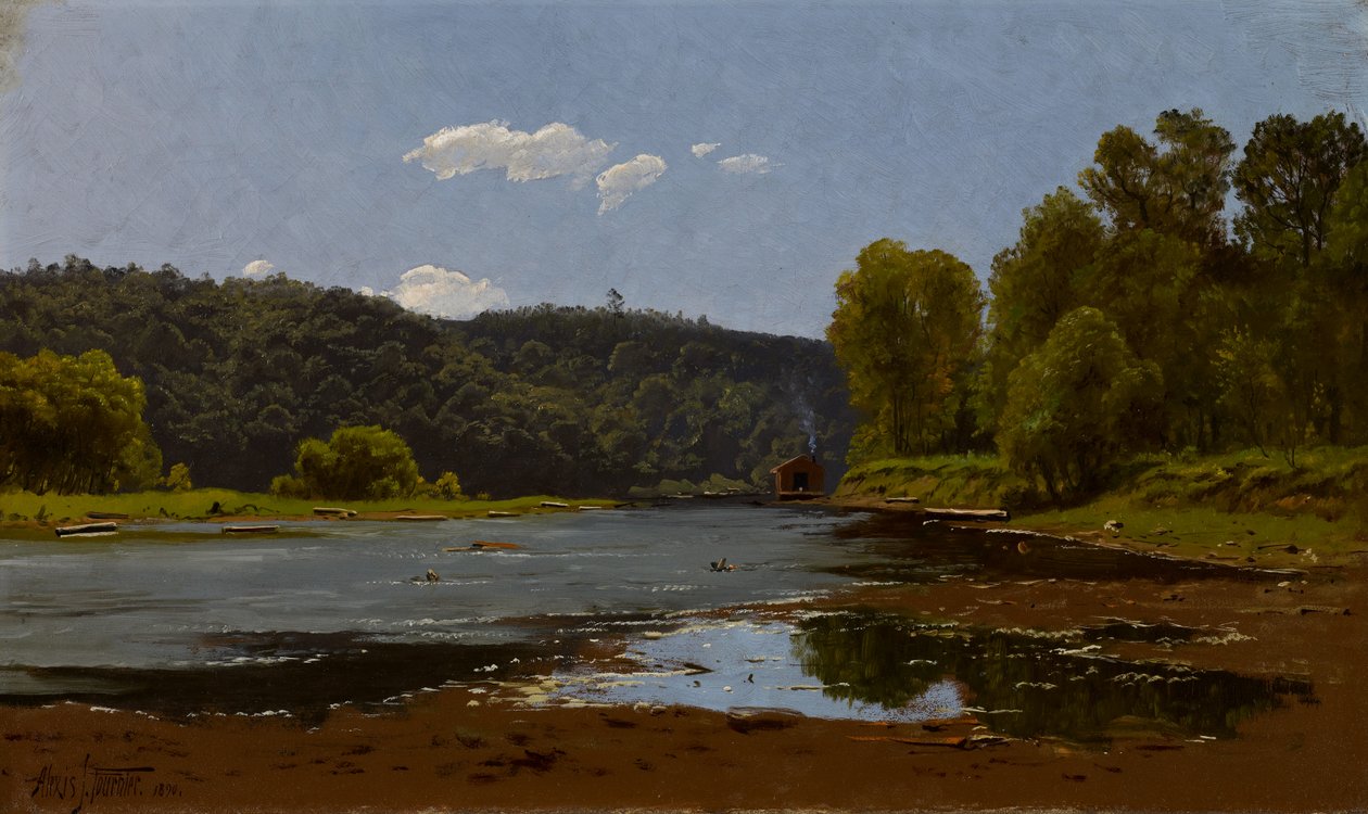 Landschaft von Alexis Jean Fournier