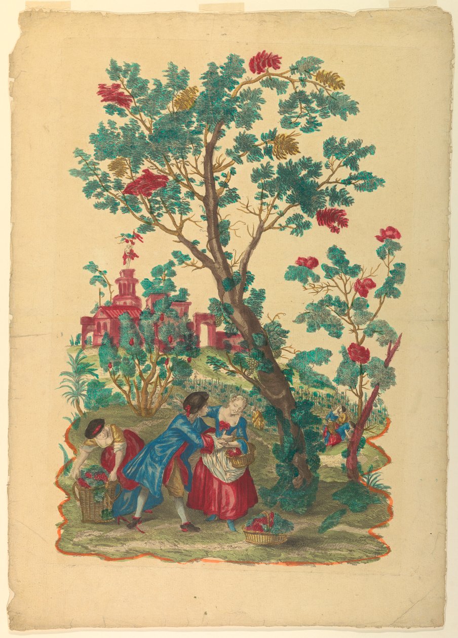 Trauben sammeln von Alexis Peyrotte