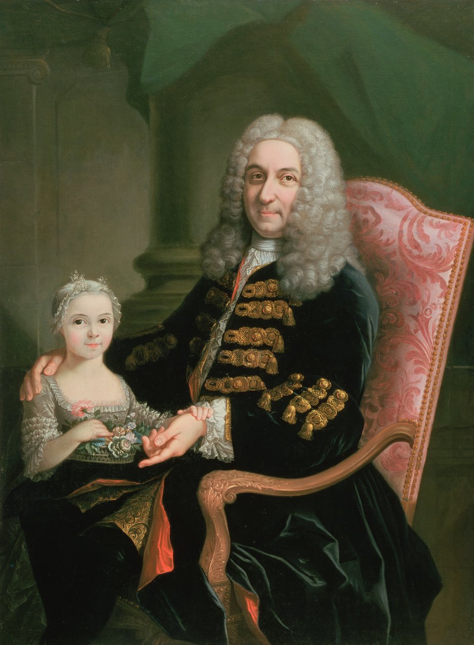 Doppelporträt von Alexis Simon Belle