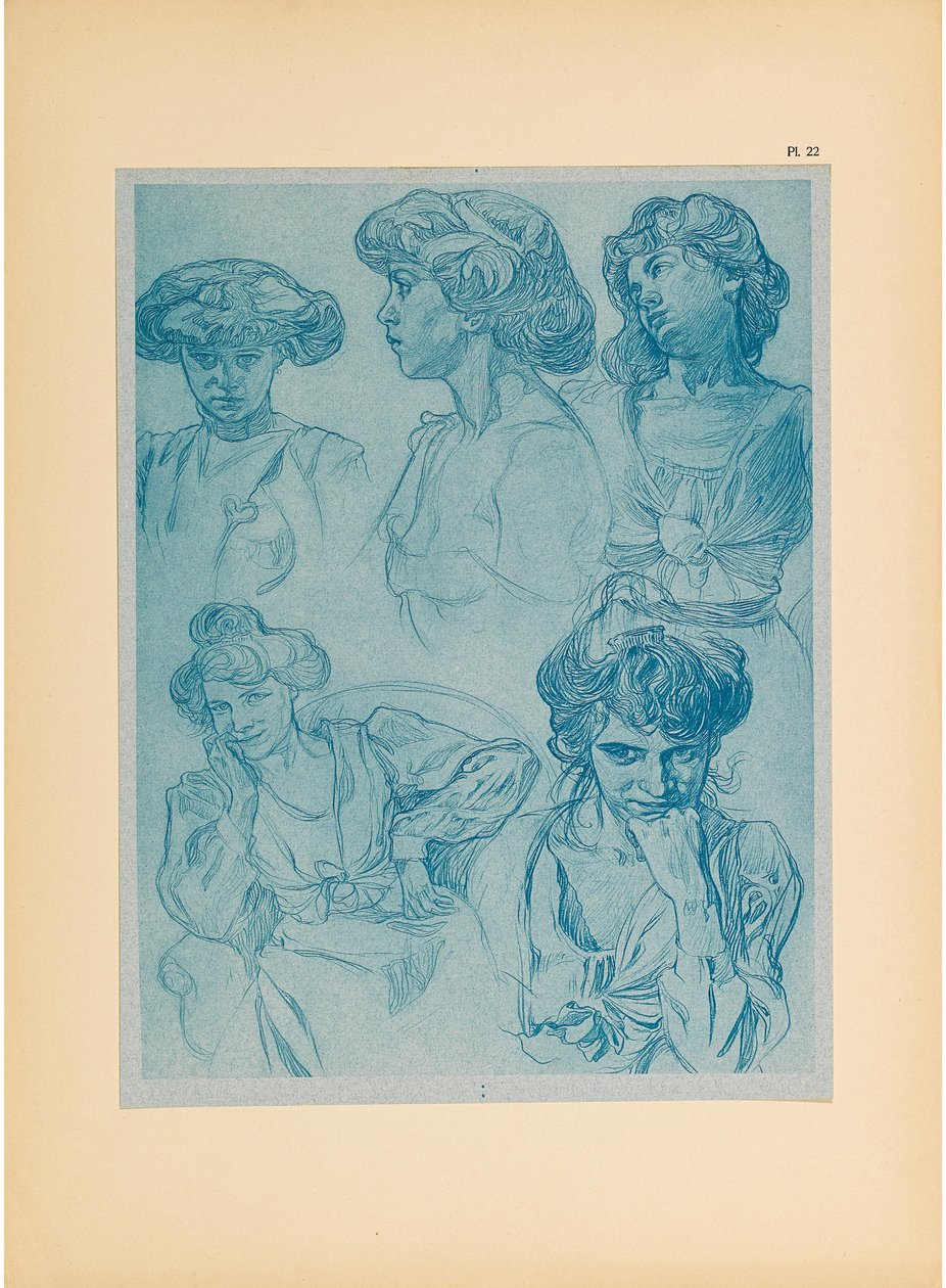 Documents Décoratifs von Alfons Marie Mucha